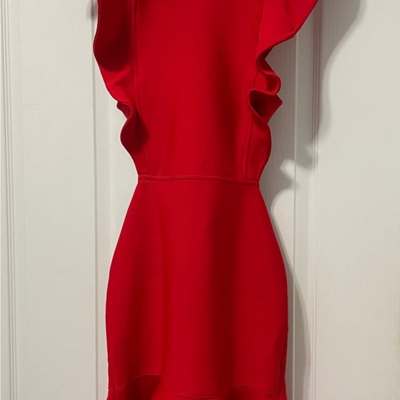 Hello Molly Vibrant Red Backless Dress - Picture 2 of 8